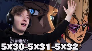 HES BACK  JJBA Part 5 Episode 30 31 and 32 Reaction [upl. by Jourdan508]