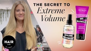 How To Get A Voluminous Blowout Like A Pro  Worth The Hype  Haircom By LOreal [upl. by Nolram591]