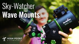 SkyWatcher Wave 100i and 150i Strainwave Mount Head  Full Review  High Point Scientific [upl. by Uhp]