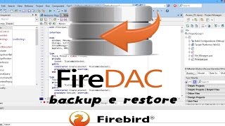 19  Backup Restore Firebird com Firedac [upl. by Asilad894]