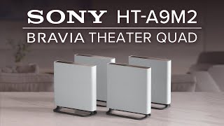 Sony BRAVIA Theatre Quad Home Theatre Speaker System HTA9M2  Best Wireless Surround Sound [upl. by Aldric]