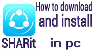 How To Download Shareit App On Pc [upl. by Nura]