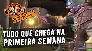 TUDO de chega na Primeira Semana da Temporada de War Within [upl. by Ahseinaj65]