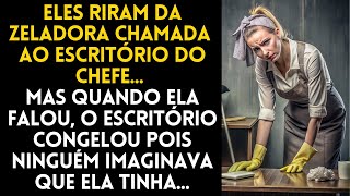 ELES RIRAM DA ZELADORA CHAMADA AO ESCRITÓRIO DO CHEFE MAS QUANDO ELA  HISTÓRIAS EMOCIONANTES [upl. by Ursulina]