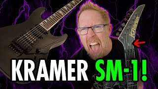 Kramer SM1 Maximum Steel Electric Guitar Review [upl. by Enrobyalc235]