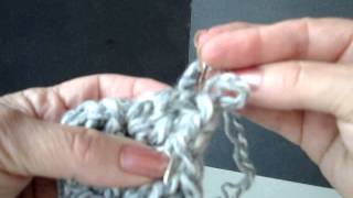 HOW TO FASTEN OFF AND WEAVE YARN ENDS IN in crochet [upl. by Joleen]