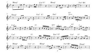 Ceora  Lee Morgans Bb Transcription Transcribed By Eli Rachlin [upl. by Osmen]