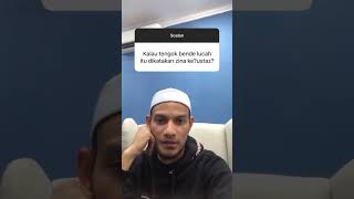 Ustaz Adnin  Tengok benda lucah itu dikatan zina ke [upl. by Milka]