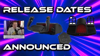 HONEYCOMB ALPHA YOKE V2  CHARLIE RUDDER PEDALS  XBOX HUB  ALL RELEASE amp PREORDER DATES [upl. by Brander]