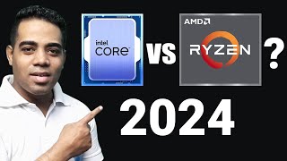 INTEL VS AMD RYZEN 2024🔥Which One is Better for You 🔥HINDI [upl. by Yraeht]