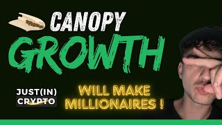 Canopy Growth Stock WILL MAKE MILLIONAIRES TA PROOF [upl. by Aphrodite]