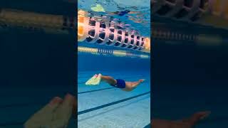 What An Olympic Swimmers Underwater Dolphin Kick Looks Like [upl. by Yodlem]