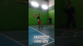 JANGAN LENGAH badmintonfamlyplus sakachannel badminton [upl. by Donaldson358]