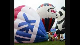 Hot Air Balloon Festival in Gatineau  Time Lapse [upl. by Dan433]