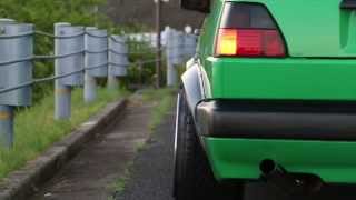 VWgolf mk2 gti 16v abf sound [upl. by Kilmarx]