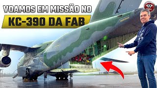 Voamos no EMBRAER KC390 da FAB em uma MISSÃO REAL [upl. by Nicolella]