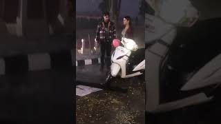 Fateh tejo upcoming romantic scene on set romance Udaariyaan 11 Jan 2022 [upl. by Ainej131]