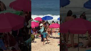 🏝️ Summer in Leblon Beach Rio de Janeiro  Brazil shorts [upl. by Adyht915]