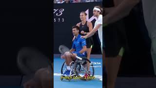 wheelchair tennis paralympics 2024 tennis tennisweelchair paralympics [upl. by Kape]