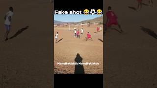 Crazy skills in football Fake shot 😂⚽😂 [upl. by Cunningham]