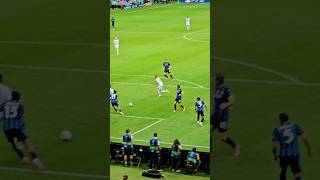 KYLIAN MBAPPÉ PRIMER GOL CON LA CAMISETA DEL REAL MADRID football mbappe shorts [upl. by Aleb681]