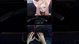 Keyboard Mechanical Red Brown Blue Switch vs Keyboard Membrane Enak Mana Buat Gaming ASMR [upl. by Drahser980]