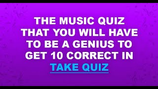 Music Quiz [upl. by Jun428]