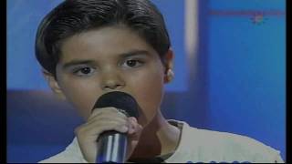 Abraham Mateo 9 años canta ante Shaila Dúrcal  COMO TU MUJER  Rocío Dúrcal [upl. by Babara]