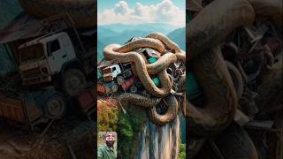 Nature Exploration  Giant Python In A Pile Of Scrap Metal shorts python amazing animals [upl. by Theurich627]