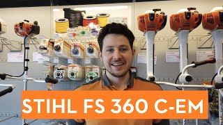 STIHL FS 360 CEM kurze Produktinfo [upl. by Ahsekan304]