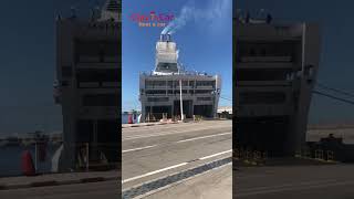 Bateau TangerSete  Port Tanger Med Morocco ferry [upl. by Lundberg768]