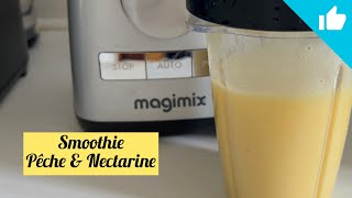 SMOOTHIE Pêches amp Nectarine 🍑  BLENDER [upl. by Dorolisa]