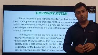 The dowry system essay [upl. by Diehl]