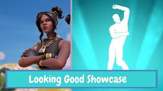 Looking Good Emote Music Showcase  Music video Fortnite [upl. by Assital]