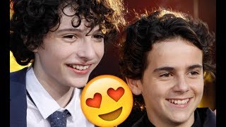 Finn Wolfhard amp Jack Dylan Grazer 😍😍😍 CUTE AND FUNNY MOMENTS IT movie Stranger Things 2018 [upl. by Aelahs453]