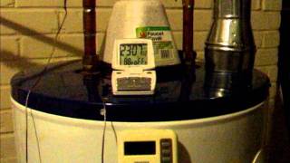 Experimental Solar Thermosiphon Water Heater DIY version 20 [upl. by Idonna]