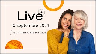 Direct dastrologie ✨ du 10 septembre 2024 avec Christine Haas amp Zoé Lafont [upl. by Namrac931]