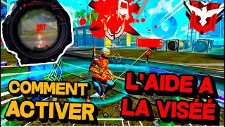 COMMENT ACTIVER LAIDE A LA VISE SUR FREE FIRE [upl. by Sissel]