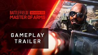 Battlefield 2042  Season 2 Master of Arms Gameplay Trailer [upl. by Emmerie]