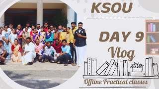 Day 9 of Karnataka State Open Universitys Offline Classes 🤯 KSOU MYSORE PRACTICAL CLASSES amp Exam [upl. by Horatius]