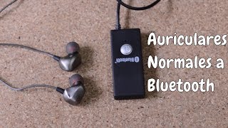 Convertir auriculares normales en audifonos bluetooth  Gadgets Fácil [upl. by Kenric]