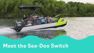 Meet the fully configurable SeaDoo Switch Pontoons [upl. by Nnairol]