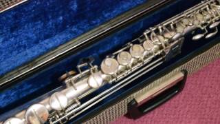 Vintage Soprano Saxophone Weltklang [upl. by Yrram]