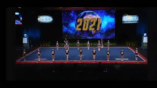 Cheerleading Worlds 2021 World Champion  Central Jersey All Stars  CJA Bombshells [upl. by Bigg]