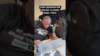 QUARANTINE ONLINE CLASSES WERE LIKE subscribe shorts comedy [upl. by Gabor512]