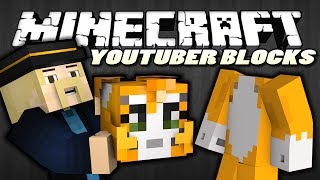 Minecraft  I STOLE STAMPYLONGHEAD Youtuber Heads Mod Showcase [upl. by Cupo]