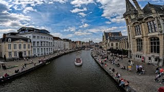 Ghent  The Best city in Belgium You Need to Visit  Walking Tour 4k Ultra HD 60fps [upl. by Siward597]