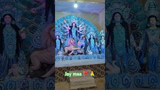 Jay maa 🚩 🙏 song minivlog love durgapuja [upl. by Eityak437]