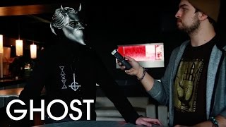 A Nameless Ghoul From GHOST Interview About Meliora In Toronto [upl. by Berk]