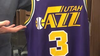 Reliving Jazz History Utahs Retro Jerseys and Court Make a Stunning Comeback [upl. by Eziechiele]